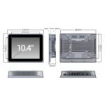 索奇 10.4寸工业平板电脑 K104SR - immagine 3