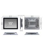 索奇 15寸工业平板电脑 K150SR - immagine 3